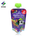 120ml Juice Pouch Stand up pouch with mushroom caps PET/AL/NY/PE